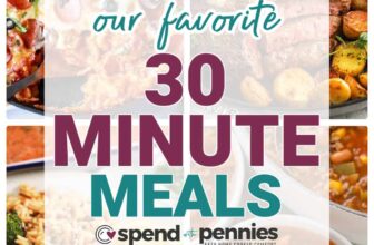 30 Minute Meals – Spend With Pennies
