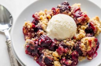 Cherry Crumble – The Keep At Dwelling Chef