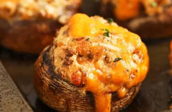 Sausage Stuffed Mushrooms – Spend With Pennies