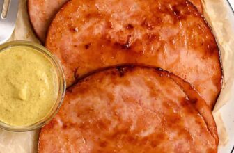 Glazed Ham Steaks – Spend With Pennies