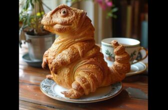 That Dinosaur Croissant Going Viral Proper Now Is Tragically Pretend