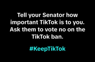 TikTok is now asking customers to name their Senators to forestall a US ban