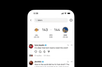 Threads is stepping into dwell sports activities scores, beginning with the NBA