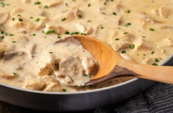 Cream of Mushroom Hen | Cookies and Cups