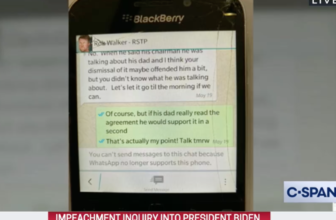 A Blackberry With a Cracked Display screen Led to Some Bizarre Moments within the Biden Impeachment Inquiry