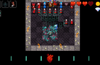 Hatsune Miku in Crypt of the Necrodancer appears like the right crossover